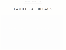 Tablet Screenshot of fatherfutureback.com